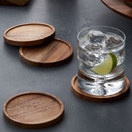 Teak Wood Coaster Coaster Set