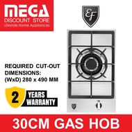 EF HBAG130VSA 30CM 1 BURNER STAINLESS STEEL GAS HOB