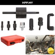 8pcs Diesel Injector Extractor Set With Common Rail Adaptor Slide Hammer Injection Puller Tool Kit S