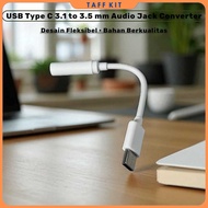 USB Type C 3.1 to 3.5mm Audio Jack Converter 10.5cm - L41
