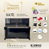 PREMIUM QUALITY KAWAI SA7E - Used Acoustic Upright Piano Japan Imported Local Refurbish Recon Piano 