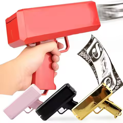Money Shooter Gun Party Game Spray Money Gun Shooter Bachelor Props Party Supplies Festival Celebrat