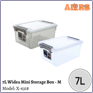 AIERB Citylife 7L Multi-Purpose Widea Stackable Storage Mini Container Box - M X-6318 SIVOP