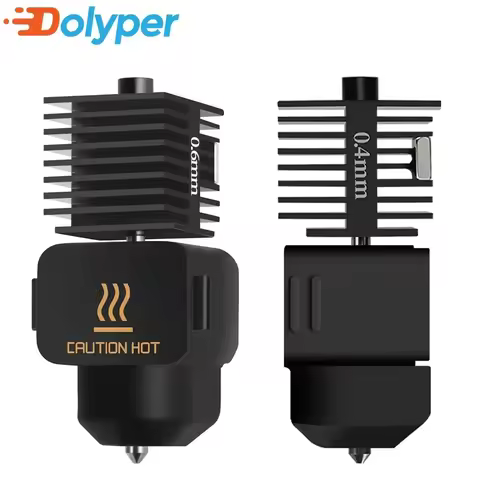 Hotend for A1 Mini/A1 Print Head Upgrade High-Temperature 0.4MM Hardened Steel Nozzle Hot End Kit Ex