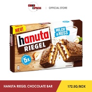 Ferrero Hanuta Riegel Chocolate Bar T5 172.5G