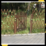 Thickened Antiseptic Wood Fence Solid Wood Retractable Fence Grid Flower Stand Lattice Indoor and Ou