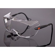 Ready Stock 3M Adjustable Goggles Gear 12308 Adult Clear Glass Suitable for All Face Or Spec Wearing