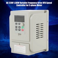 2025 Single To 3 Phase Variable Frequency Drive Inverter VFD VSD New 0.75 1.5KW 2.2KW 2HP 220V