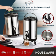 Termos Air Milk Tea Bucket Water 12 Liter Dispenser Minuman Serbaguna Drink Jar Stainless