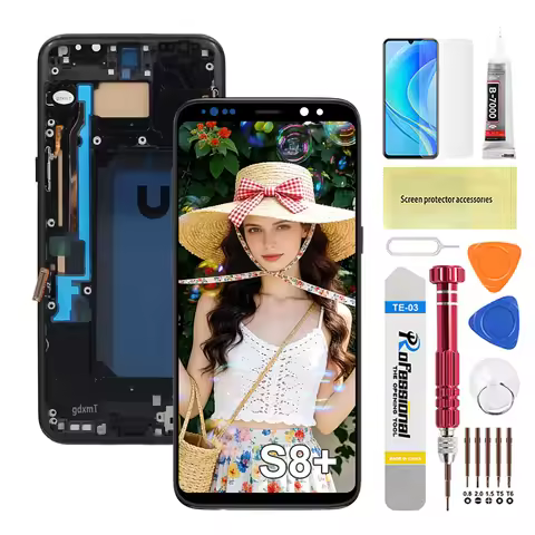 100% Tested For Samsung Galaxy S8+ LCD Display Touch Screen Digitizer for S8 Plus G955 G955F G955FD