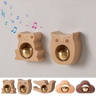 Dopamine Wooden Doorbell Household Entrance Wireless Doorbells Shop Door Decor