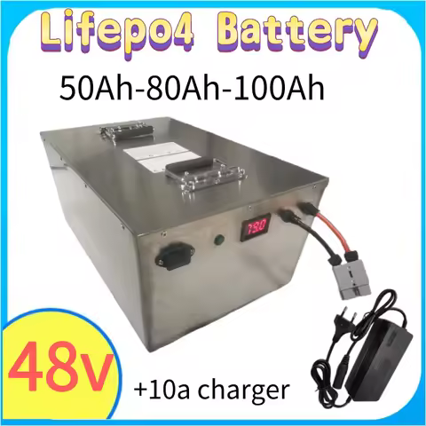 DS 48V Lithium Battery Pack 80Ah 100Ah for Ryobi RM480e RM300e ZT480ex 300MV Zero Turn Electric Ridi