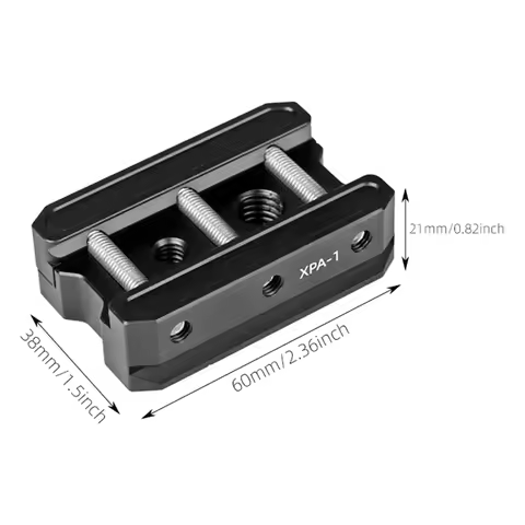 FUFU Picatinny Arca Plate Picatinny Convert to ARCA Quick Release Plate Rail Hunting Tripod Dovetail
