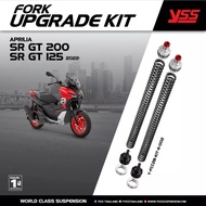YSS โช้คหลัง และ FORK UPGRADE KIT สำหรับ APRILIA SR GT 200 ปี 2022 ขึ้นไป / SR GT 125 ปี 2022 ขึ้นไป