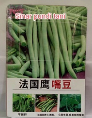 Kemasan Premium - biji benih buncis tegak / buncis baby