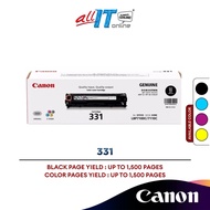 Canon 331 (Black/Cyan/Magenta/Yellow)/ 331 II Toner (Black)