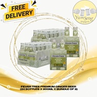 Fever Tree Premium Ginger Beer - 24 bottles x 200ml (Bundle of 2) (Exp: 04/2026)
