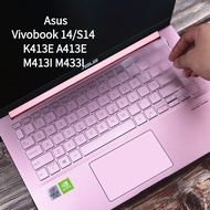 Asus Vivobook 14 S14 Keyboard Cover K413E A413E M413I M433I K413EQ K413 M413 M433 E410M Vivobook Flip 14 TM420U 14 Inch