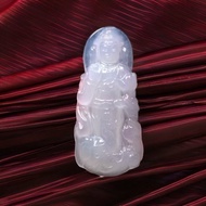 【屬龍/蛇本命佛】冰種翡翠精雕普賢菩薩 | 天然緬甸玉翡翠 |送禮