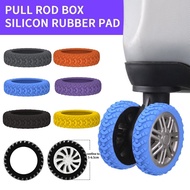 8Pcs Silicone Wheels Protector For Luggage Reduce Noise Travel Luggage Suitcase Wheels Cover Thicken Texture Luggage Accessories