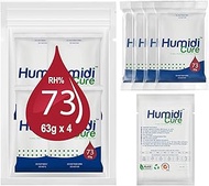 Humidi-Cure 73% RH 2-Way Humidity Control Packs for Wood Containers, Preserving Aroma and Flavor wit