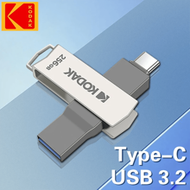 Type C โลหะ USB3.2 แฟลช 128GB 64GB 32GB K273 ใช้สองแบบ 2 in 1 สำหรับ กุญแจ สมาร์ทโฟน แล็ปท็อป เดสก์ท