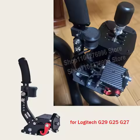 Racing Simulator Linear Vibration Handbrake Rally USB Handbrake Used for Logitech G29/G27/G25 for Th