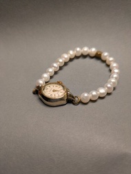 GRUEN 10K包金  女仕機械古董錶