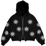 HPND - OVERSIZE BOXY DOUBLE ZIPPER HOODIE JACKET - KLIPPERS
