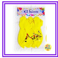 ! (10Pcs) Emoji character birthday balloons (2.8gr), character birthday balloons, emoji balloons