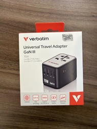 Verbatim GaN III 70W 通用旅行轉插