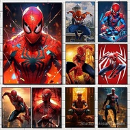 Cartoon print Poster Marvel Spider-Man, HD canvas paint, modern wall Art, living room decor, bedroom
