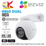 EZVIZ H80x 8MP+2MP 10MP Dual Lens Outdoor Smart Wi-Fi PT Camera 4K Ultra HD Waterproof CCTV WiFi Sec