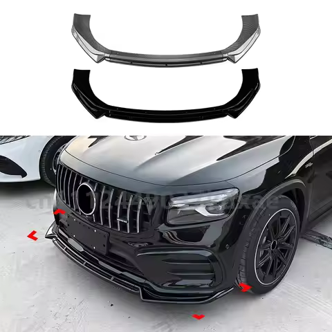 For 2024+ Mercedes Benz GLB X247 GLB220 GLB35 AMG Car Front Lip Spoiler Front Bumper Shovel Spoiler 