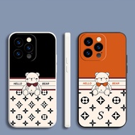 Case OPPO F11 R9 R9S R11 R11S PLUS R15 R17 PRO F5 F7 F9 F1S A37 A83 A92 A52 A74 A76 A93 A95 A95 A96 4G T069TB fashion The bear fall resistant soft Cover phone Casing
