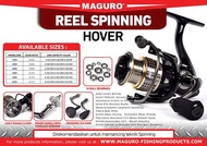 Reel Pancing Spinning Maguro Hover 1000 2000 3000 4000 5000 6000 Power