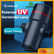 VOONLINE External UV Sterilization Lamp Remove Green Water（鱼缸紫外置灭菌灯鱼池杀菌除藻灯）(READY STOCK)