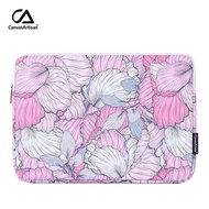 GP3 CanvasArtisan Petal Painting Laptop Bag Waterproof Shockproof Leather Cover for Tablet Sleeve Ca