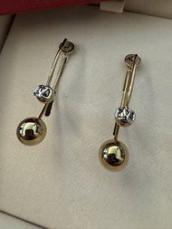 Valentino Garavani 金色耳環