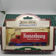 7- Lledo Days Gone Vintage Models, Premier Collection, 1937 Scammell 6-Wheeler, Kronenbourg Beer, Bi