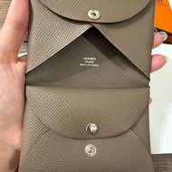 💖Hermes Calvi duo💖 大象灰 全新