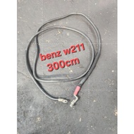 MERCEDES BENZ W211 Positive Battery Cable used