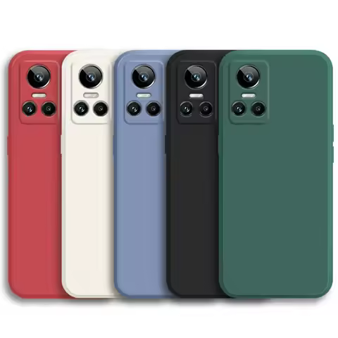 For Realme GT Neo3 Case Cover For Realme GT Neo3 GT Neo 5 Case Soft Original Liquid Silicone Phone B