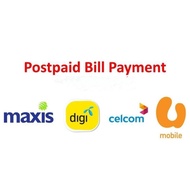 POSTPAID Bill Payment (MAXIS, DIGI, CELCOM, UMOBILE)