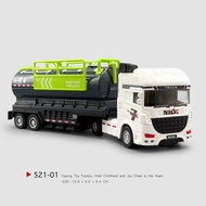 Children's Inertia Large Sanitation Truck Garbage Truck Sweeper Sprinkler Truck Cleaning Truck Boy T