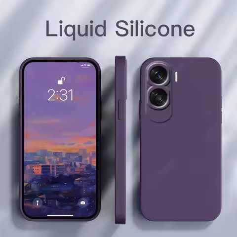 For Honor 90 Lite Case Cover Honor 90 Lite Capas Shockproof Bumper TPU New Liquid Silicone Soft Fund
