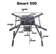 B-CUBE ZD550 550mm Carbon fiber Drone Frame FPV Quad APM Pixhawk Ardupilot Quadrotor Rack RC Multico