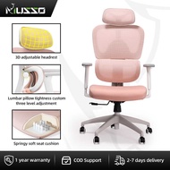MUSSO E600 SE Ergonomic Chair 3D Handrail And Adjustable Headrest With Lumbar Support