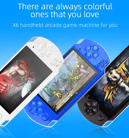 Universal X6 handheld game console 4.3-inch 8GB retro RPG role-playing support download save take ph