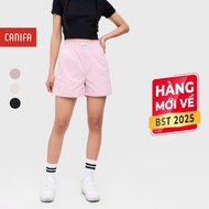 CANIFA women's shorts, medium form, elastic waistband 6BS25S010